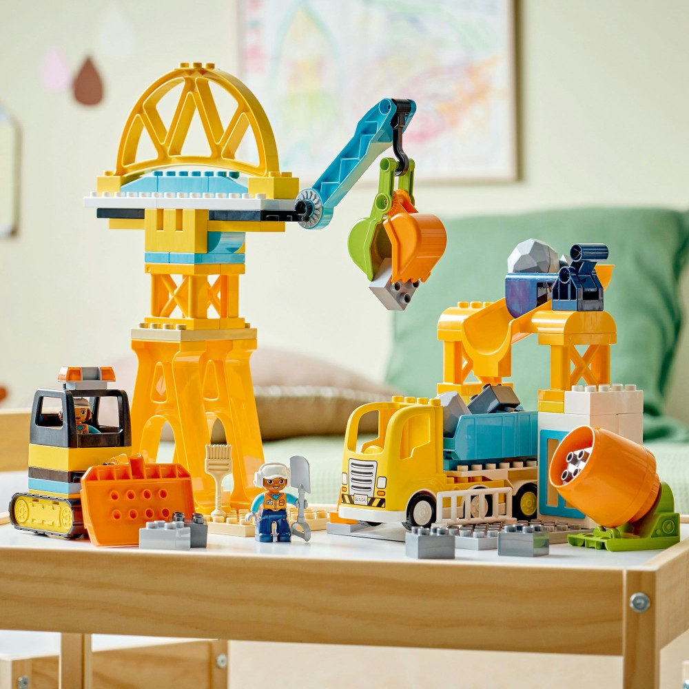 LEGO DUPLO - Строительный участок с транспортными средствами 3 в 1 10476