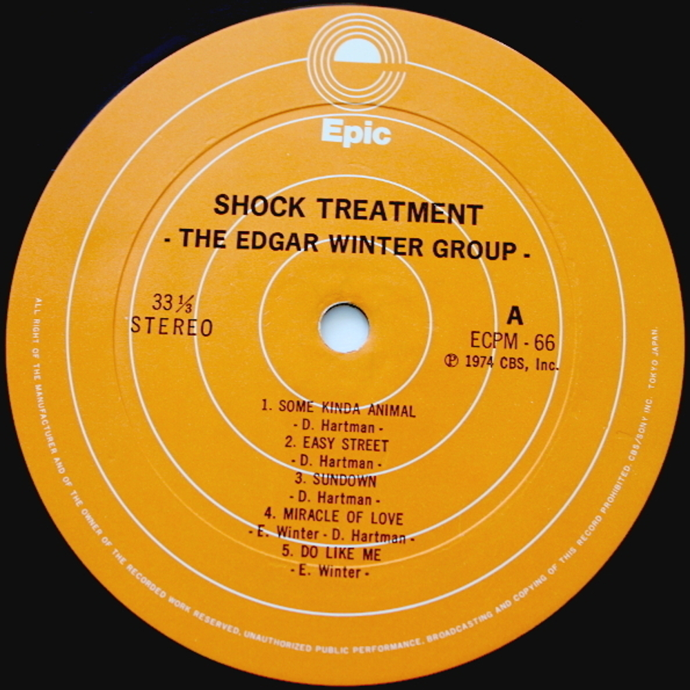 The Edgar Winter Group / Shock Treatment (LP)