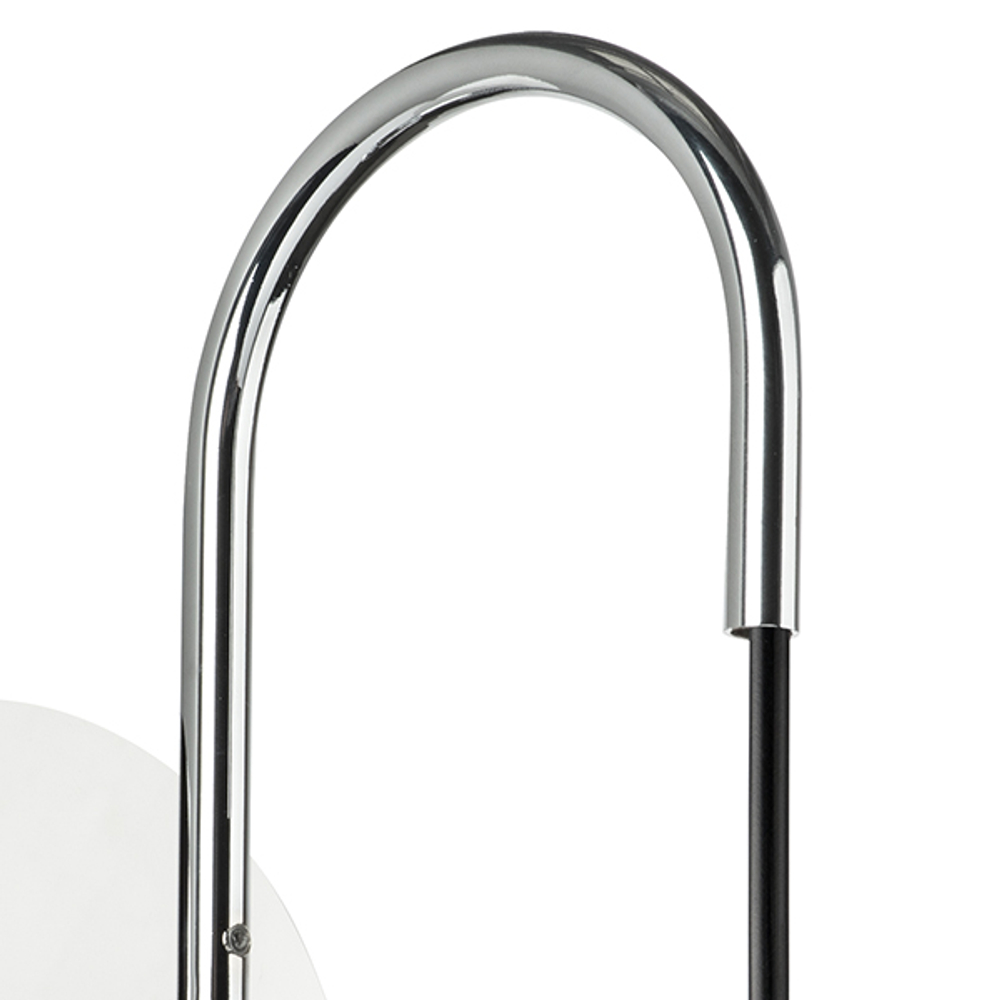 803540 Бра PENTOLA 1х40W E14 ХРОМ/БЕЛЫЙ