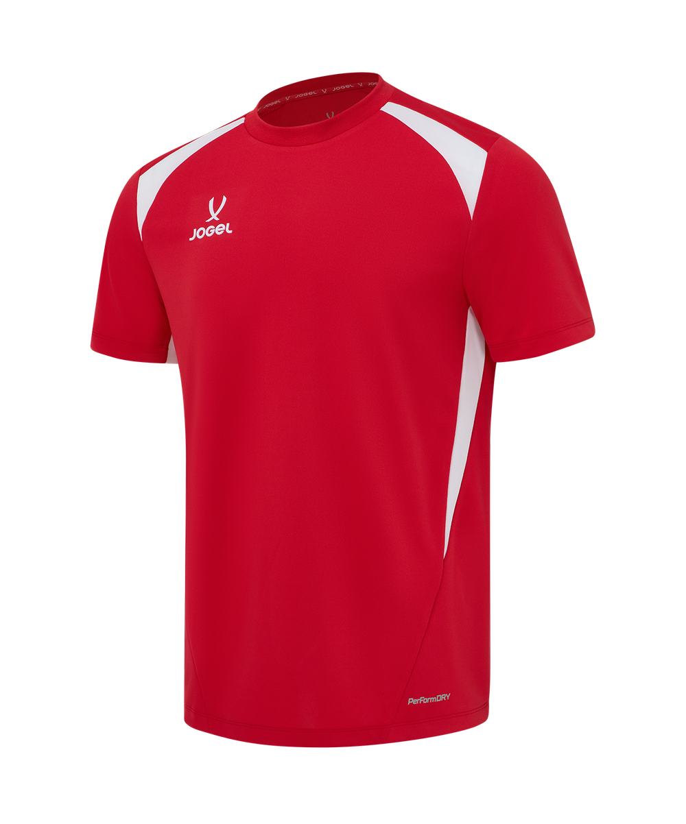 Футболка тренировочная Jogel DIVISION PerFormDRY Training Poly T-shirt-K, красный R2