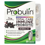 Probulin, Total Care Immune, пробиотики, пребиотики и постбиотики с натуральной бузиной, 20 млрд КОЕ, 30 капсул