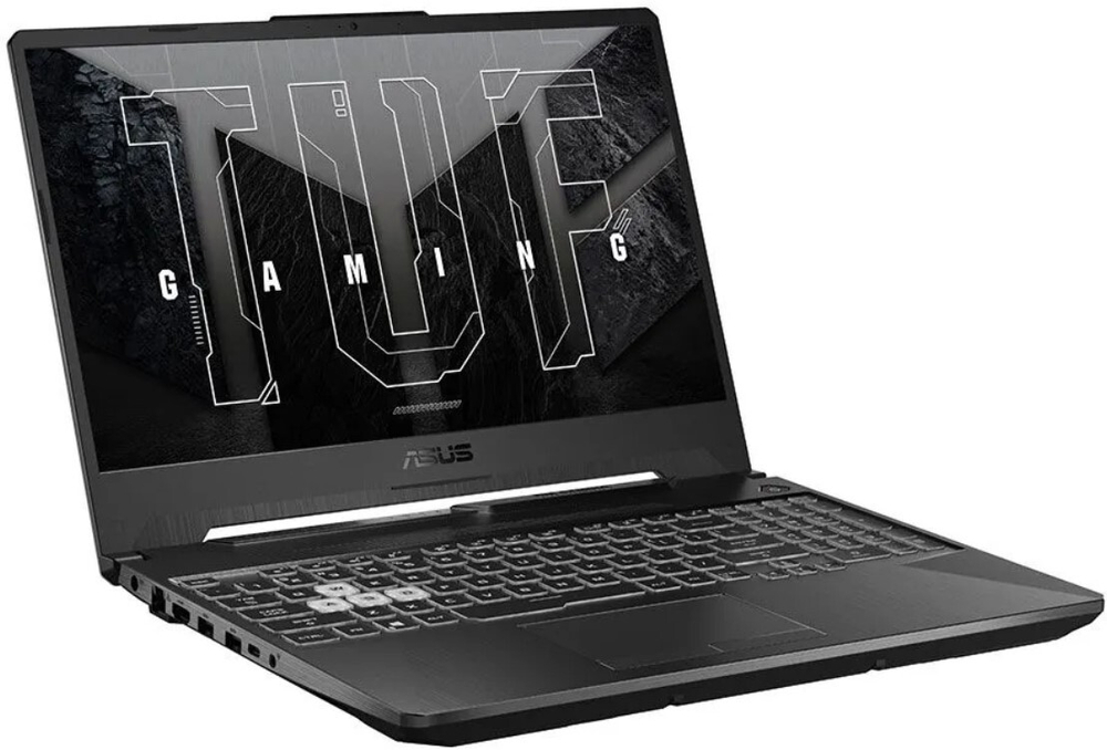 Ноутбук  ASUS TUF Gaming A15 FA506NF 15.6 ", Ryzen 5, 16 Гб RAM, 512 Гб SSD, GeForce RTX 2050, Черный