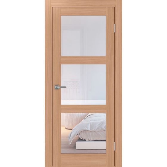 Цена на Межкомнатная дверь экошпон Турин 530.222 ясень тёмный остеклённая Купить Межкомнатная дверь экошпон Турин 530.222 ясень тёмный остеклённая