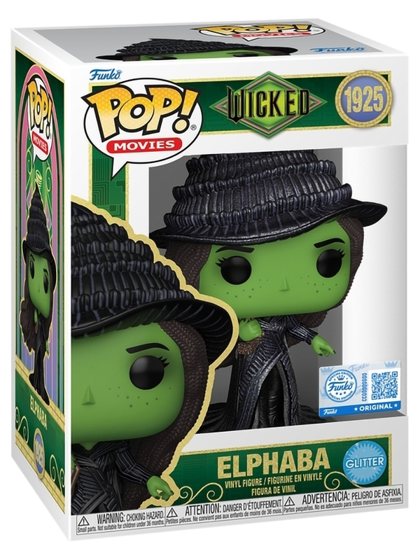 Фигурка Funko POP! Movies Wicked Part 2 Elphaba (DGLT) (Exc) (1925) 84910