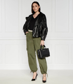 Сумка через плечо + поясная сумка Emporio Armani - черный(Y3D166 Y478E)