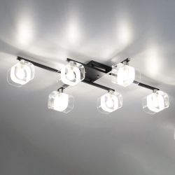 Citilux Вирта CL139165 Люстра потолочная Чёрная Матовая