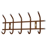 Вешалка настенная 5 крючков, 480, Медный Антик, ВНТ5