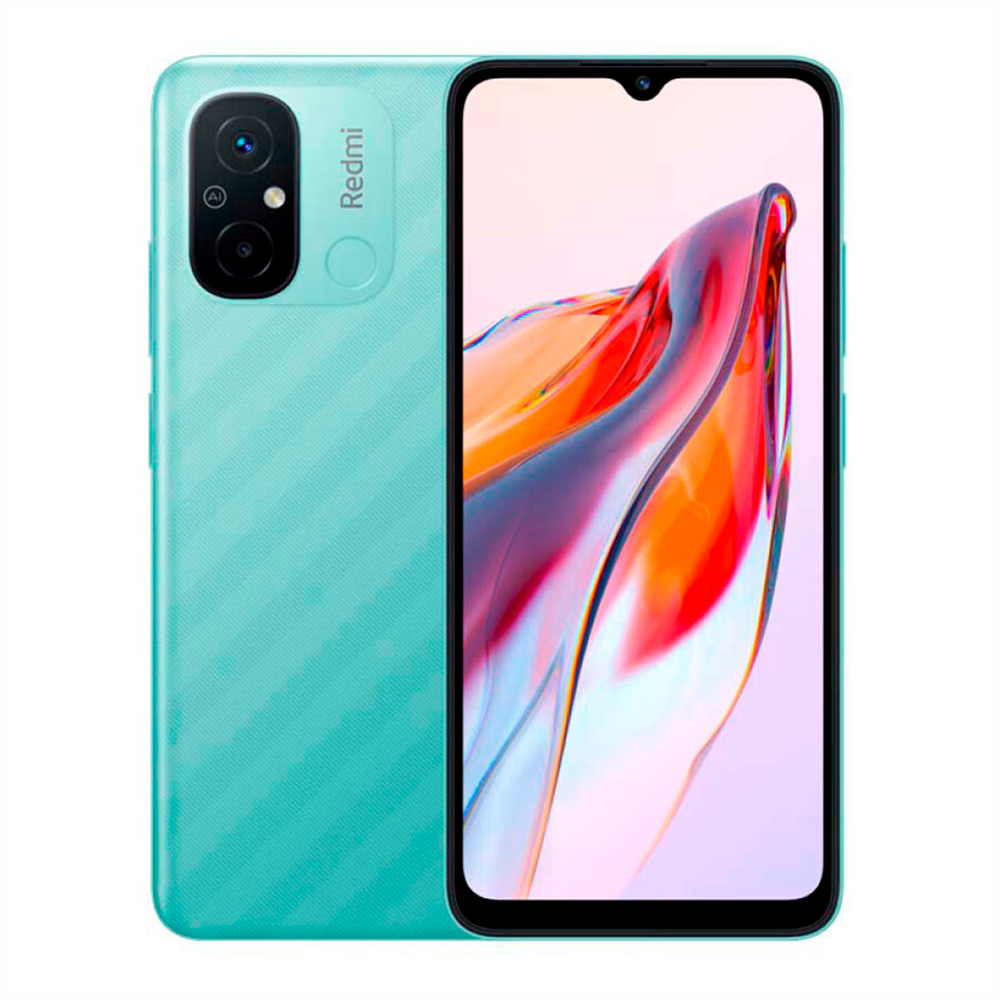 Смартфон Xiaomi Redmi 12C 6/128GB, Mint Green (Зелёная мята)
