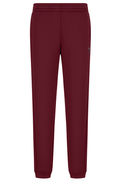 Мужские теннисные штаны EA7 Man Jersey Trouser - windsor wine