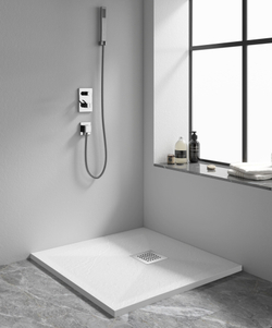 Душевой поддон квадрат STONE TRAY-W (800x800)