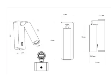 Спот 1*G9 A1224AP-1WH белый SPOT Arte Lamp