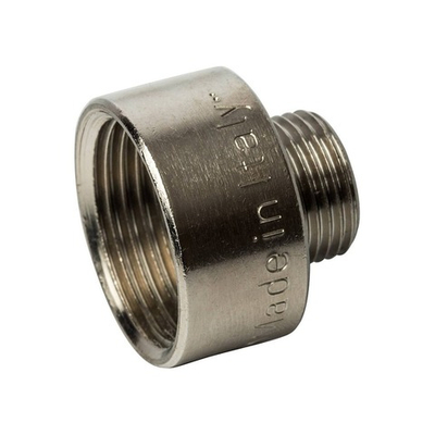 Переход с внутренней резьбы на наружную STOUT SFT 0008 - 3/4" x 3/8" (латунь никелированная)