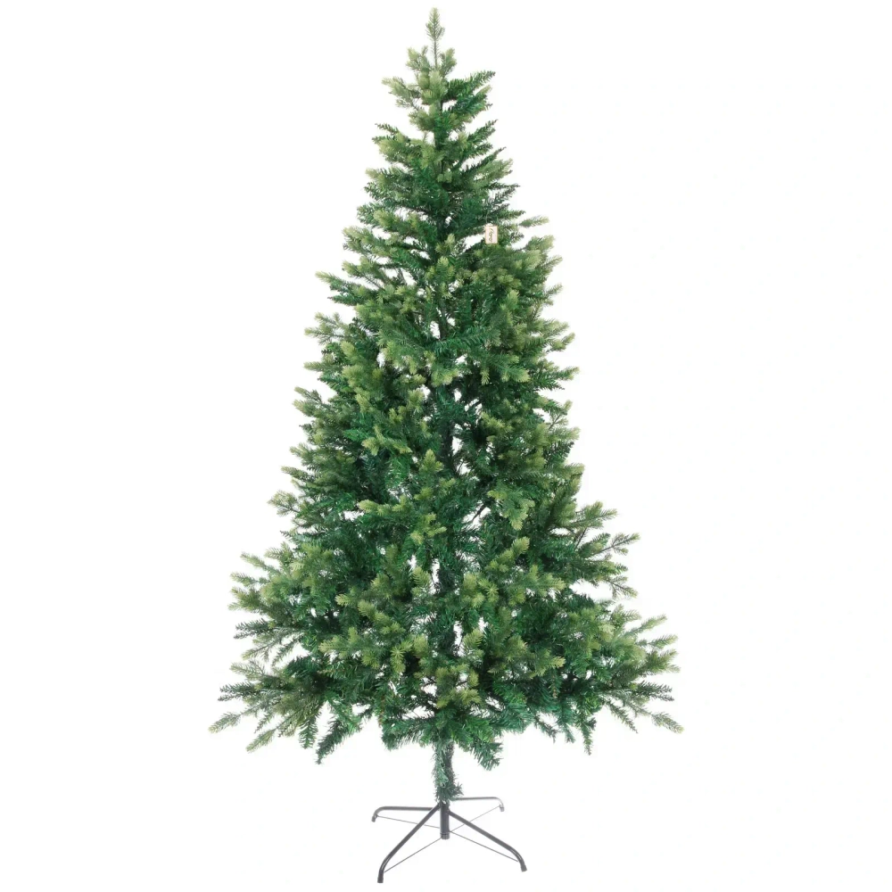 Ёлка «Женева» 210 см, ПВХ, резина (950 веток)