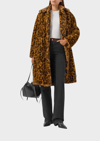 Пальто меховое HUGO Mafelda-1