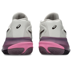 Женские теннисные кроссовки Asics Gel-Resolution X Clay - soft oat/dark aubergine