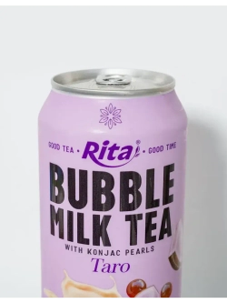 Молочный чай Бабл Ти со вкусом Таро 490 мл * 6 шт