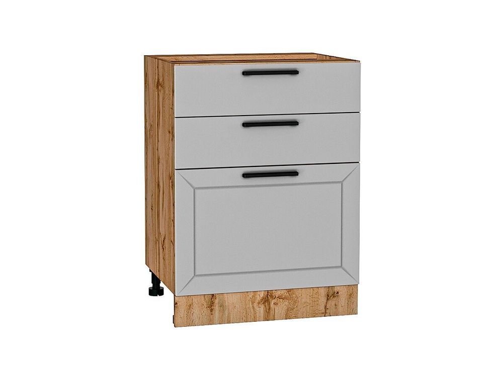 Шкаф нижний с 3-мя ящиками Глетчер