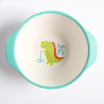 4591212 Миска детская из бамбука, цвет и рисунок МИКС