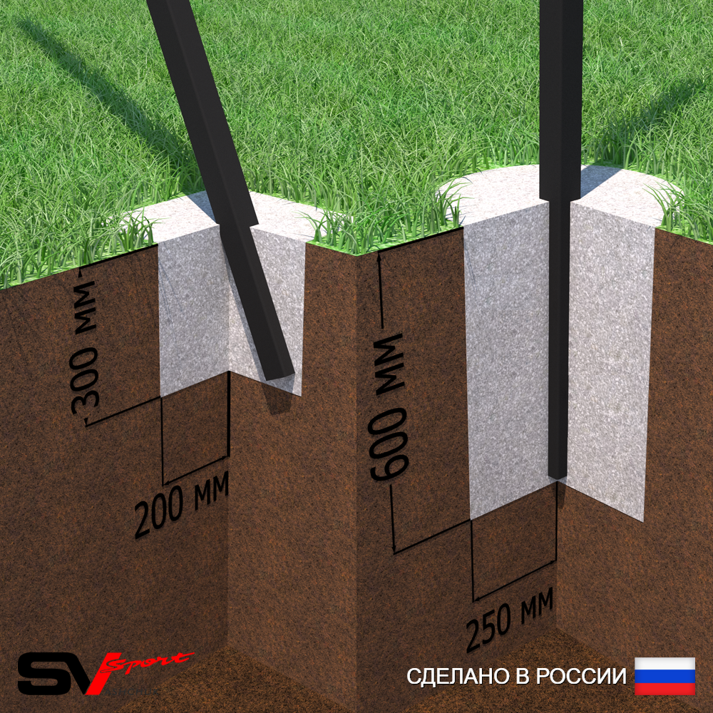 Уличный спортивно-игровой комплекс Sv Sport У3103.1КВ1 (Брусья/Скамья/Гнездо 100см/Подвесы на втулке/Щит баскет)