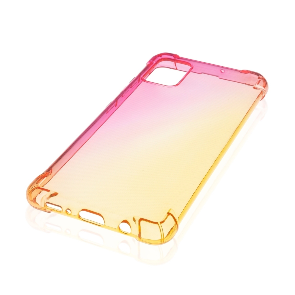 Чехол ROSCO для Samsung Galaxy A51 оптом (арт. SS-A51-HARD-TPU-PINK-GOLD)