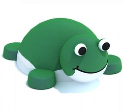 Резиновая фигура 3D Лягушка для детских площадок