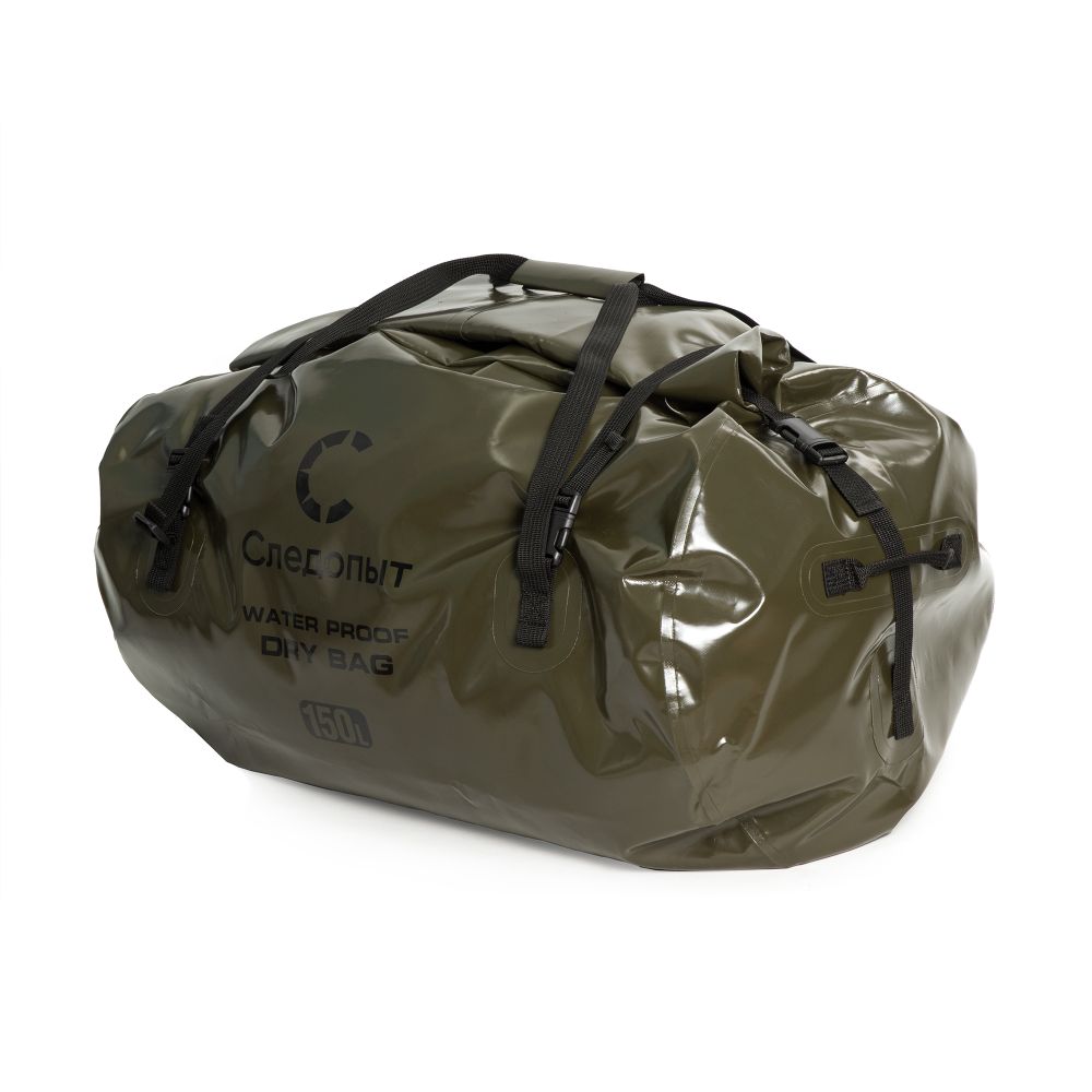 Гермосумка &quot;СЛЕДОПЫТ - Dry Bag Pear&quot;, 150 л, цв. хаки/15/10/
