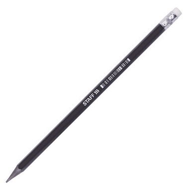Карандаш ч/г (STAFF) 