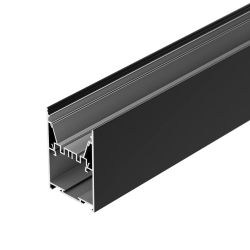 Профиль LINE-5075-HONEYCOMB-2000 BLACK (Arlight, Алюминий) 044874