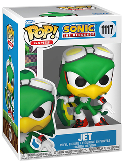 Фигурка Funko POP! Games Sonic the Hedgehog Jet the Hawk w/Board (1117) 86105