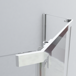 Душевой уголок Stresa VSP-1S900CLG, 900*900, брашированное золото, стекло прозрачное