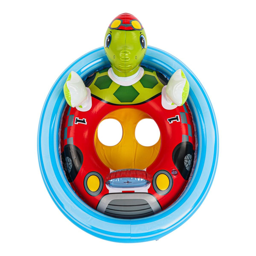Круг для плавания с трусами Зверюшки Черепаха 74*58см. от 3-4 лет 59570/589379 (Intex)