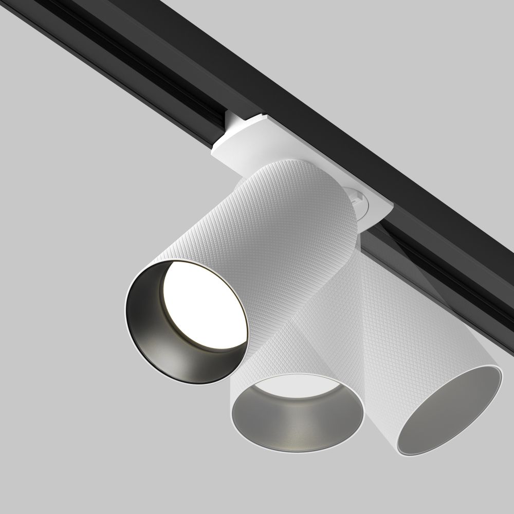 Трековый однофазный светодиодный светильник на шину Maytoni Unity   TR089-1-GU10-WW