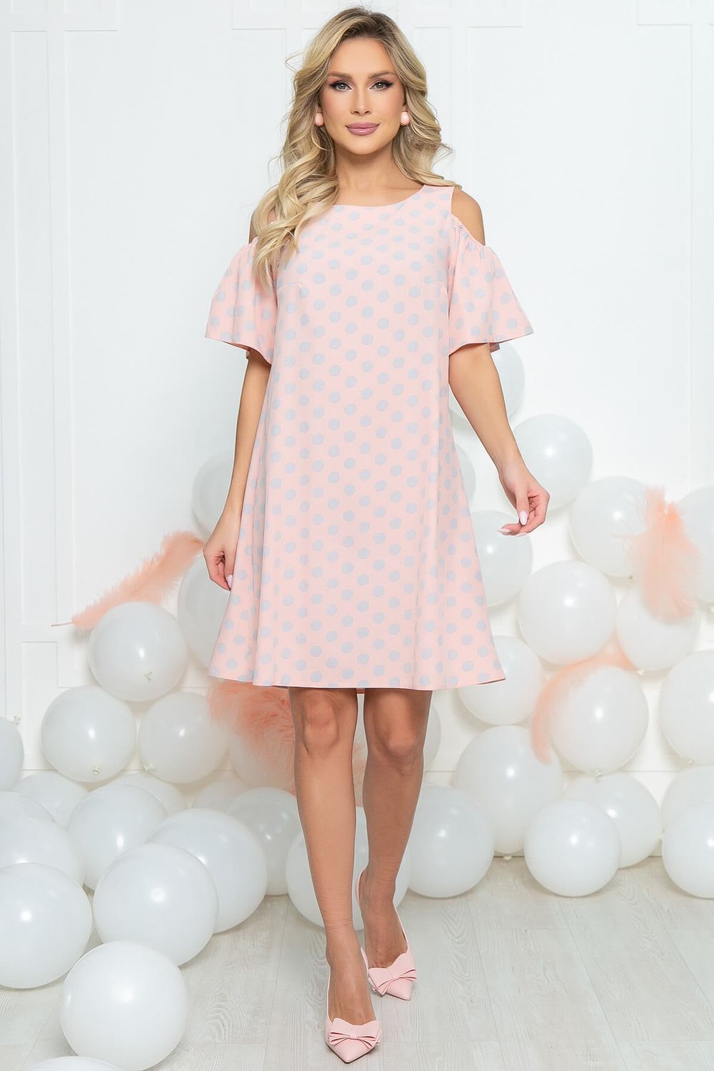Платье Марианна мини (беж) П10563 LT Collection