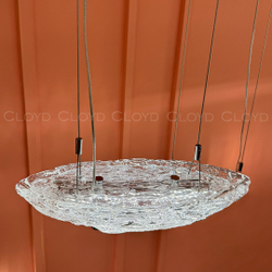 Подвесной светильник Cloyd GREES P1 / шир. 30 см - up - хром (арт.11567)