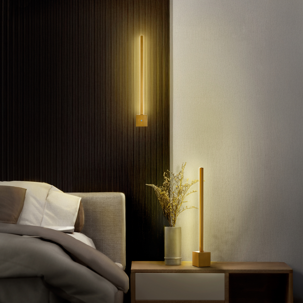 739613 Бра PALLA 20W LED 731LM ЗОЛОТО 3000-6000K