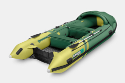 Надувная лодка GLADIATOR E450PRO зелено-оливковый