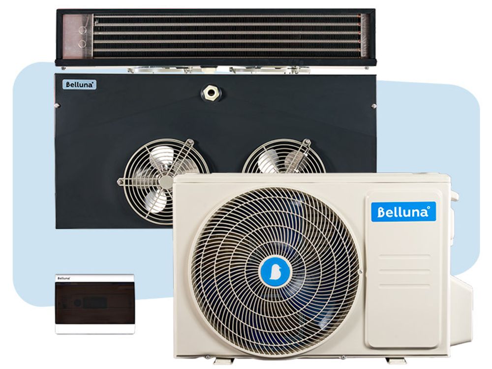 Сплит-система кондиционер среднетемпературный БлэкСлим Belluna U101 BlackSlim