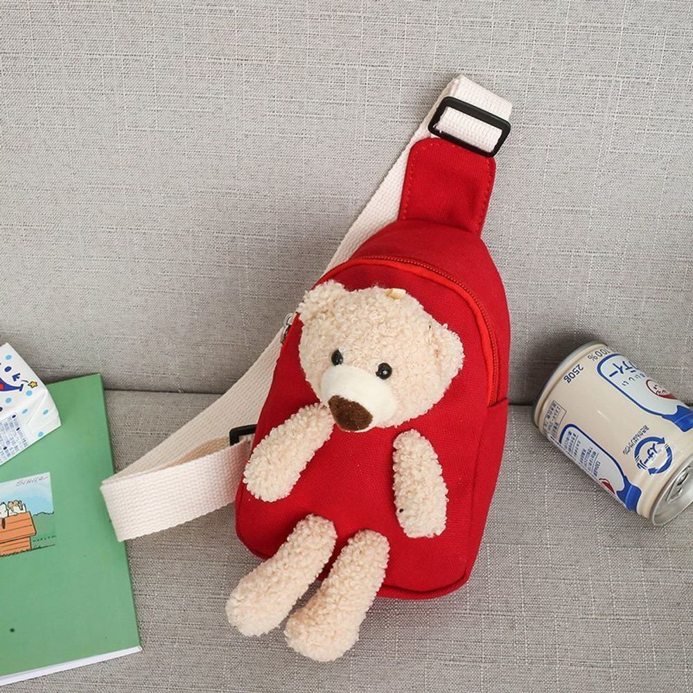 Детская сумка через плечо &quot;Teddy&quot;, красная