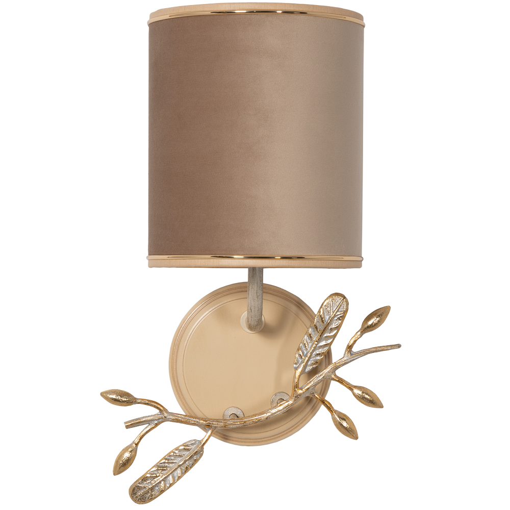 Бра настенный светильник Oliva Branch (Олива Бранч) Айвори правое