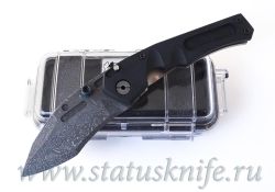 Нож Dwaine Carrillo Tunnel Ratt Damascus Magnum Кастомфотография - 10