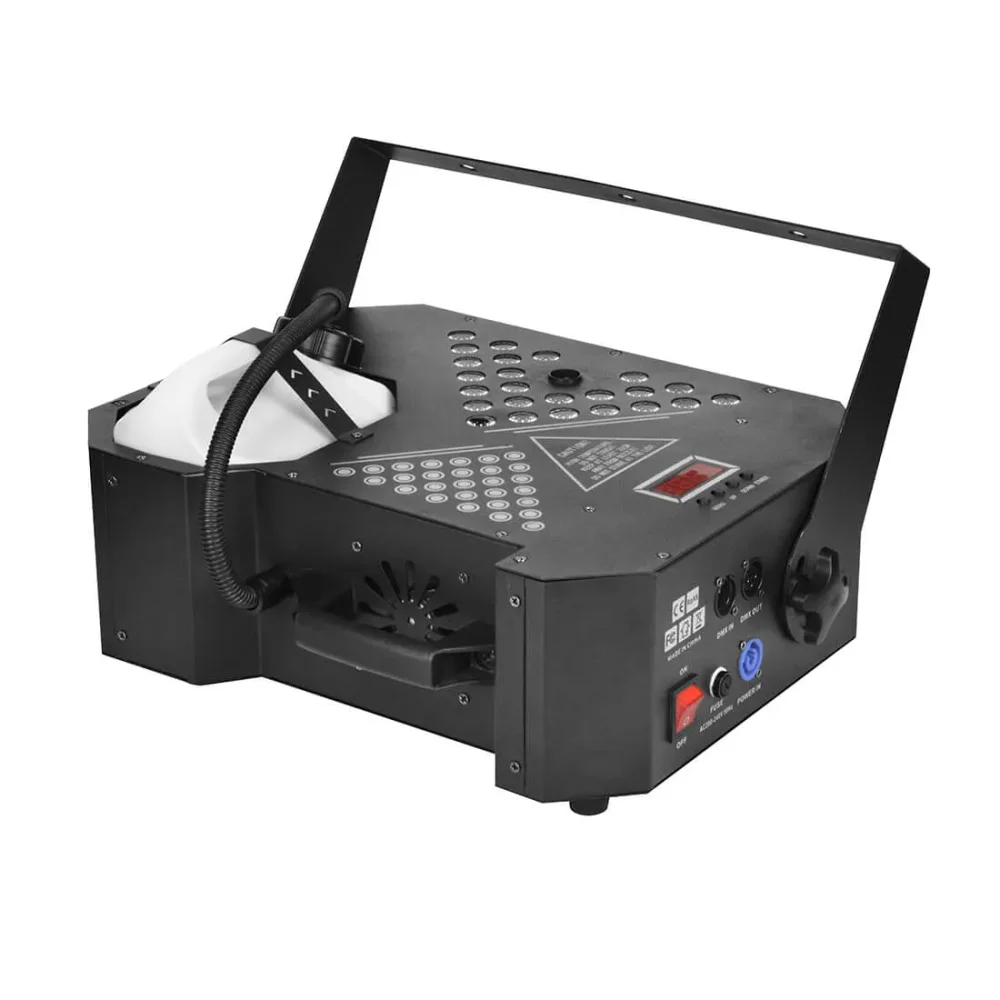 Дым-машина MOKA SFX MK-F01 1500 Вт с RGB-подсветкой — DMX512