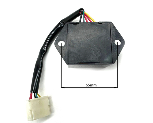 Реле регулятор зарядки SSF53SDQH SF180D (12V) 5 проводов с фишкой SF-244