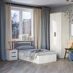 Корпус кровати 0.9м LIGHT Фиеста (без основания)