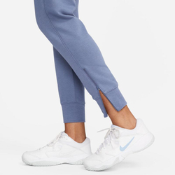 Женские теннисные брюки Nike Dri-Fit Heritage Core Fleece Pant - Blue