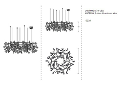 люстра Heracleum the Big O D210