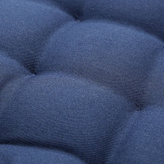 Подушка на стул из хлопка темно-синего цвета из коллекции essential, 40х40 см