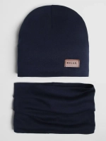 Шапка со снудом детская осенняя