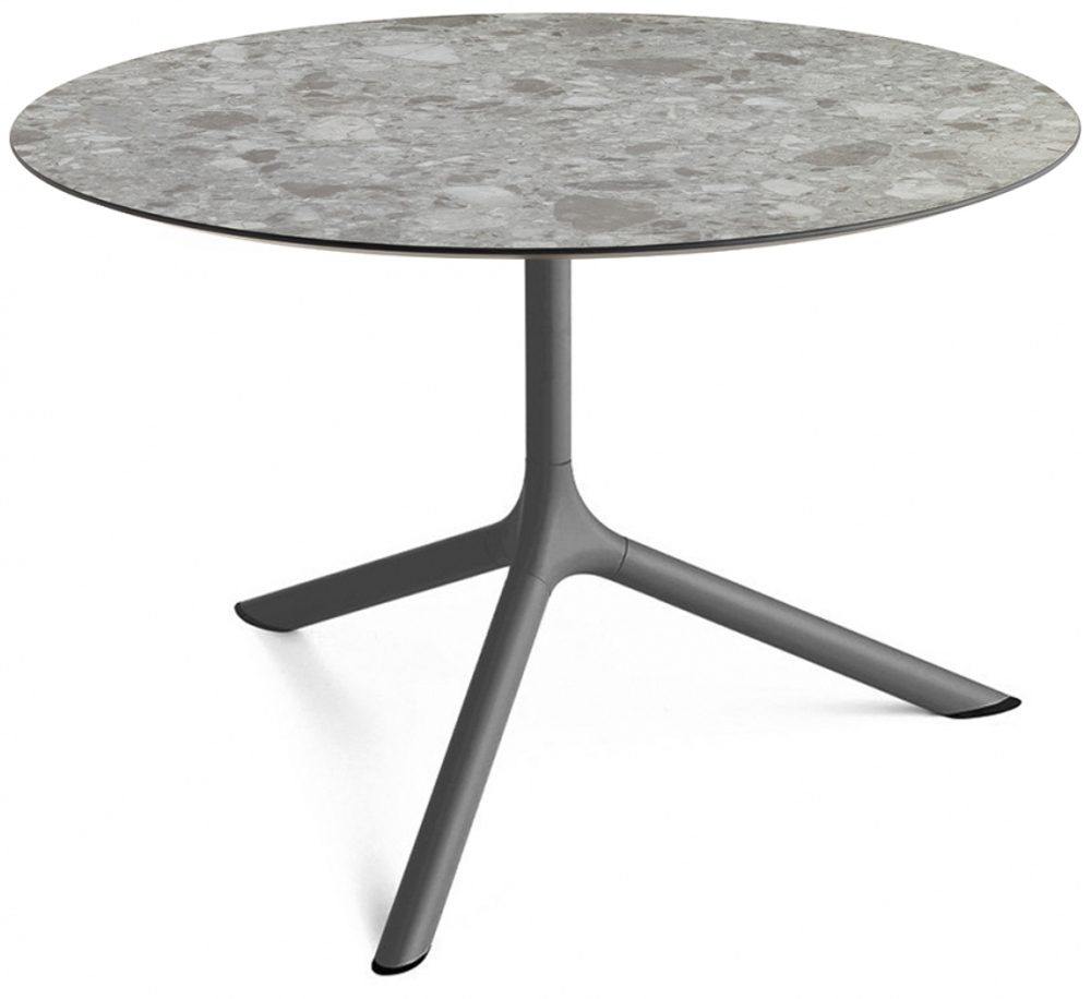 Столик ламинированный кофейный Scab Design Tripe Maxi, антрацит, зернистый