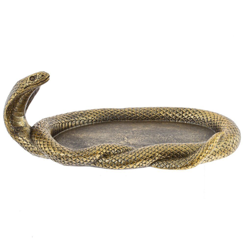 GAEM Декоративное блюдо "Змея", L25 W15,5 H9 см, 3в.(цена за один вид)