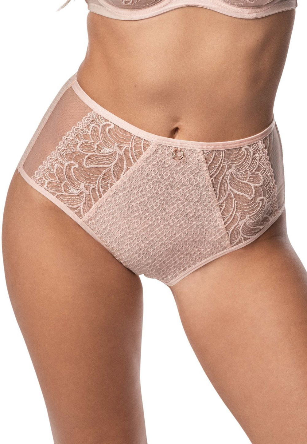 Трусики-слипы Kayla с завышенной линией талии (Размер: M) (Цвет: розовый)